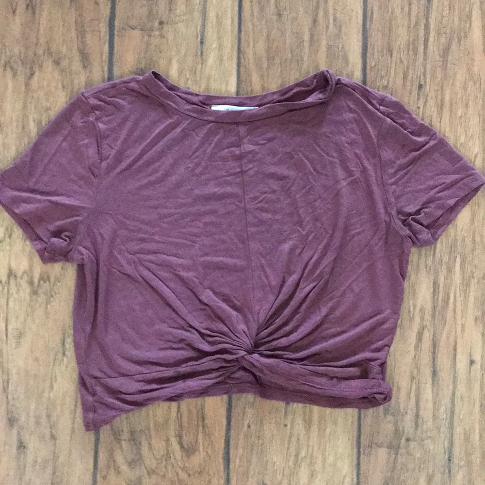 Fitted crop top